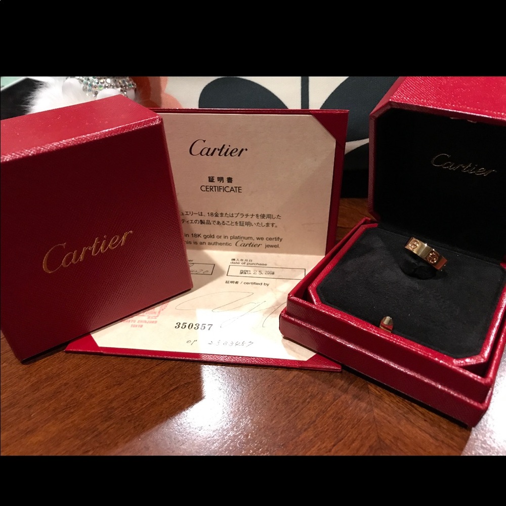 Cartier Love Ring